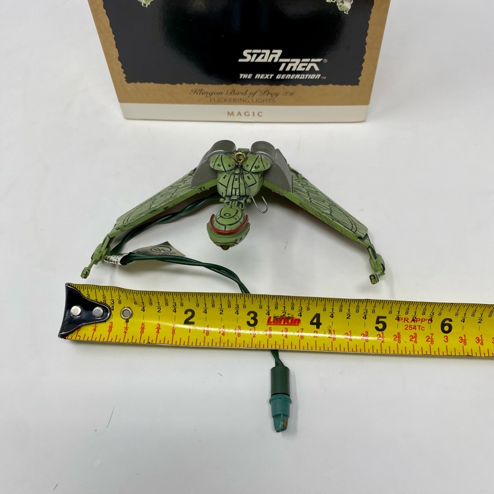 Star Trek Klingon Bird of Prey Ornament - Picture 5 of 6
